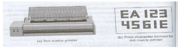 Dot matrix printer